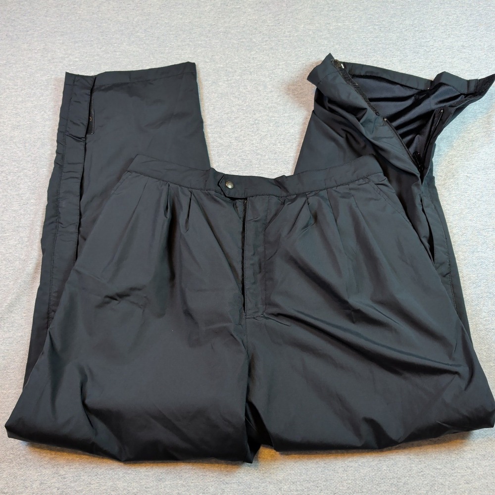 FootJoy DryJoys Golf Rain Pants Mens Large Black Waterproof Performance 0900